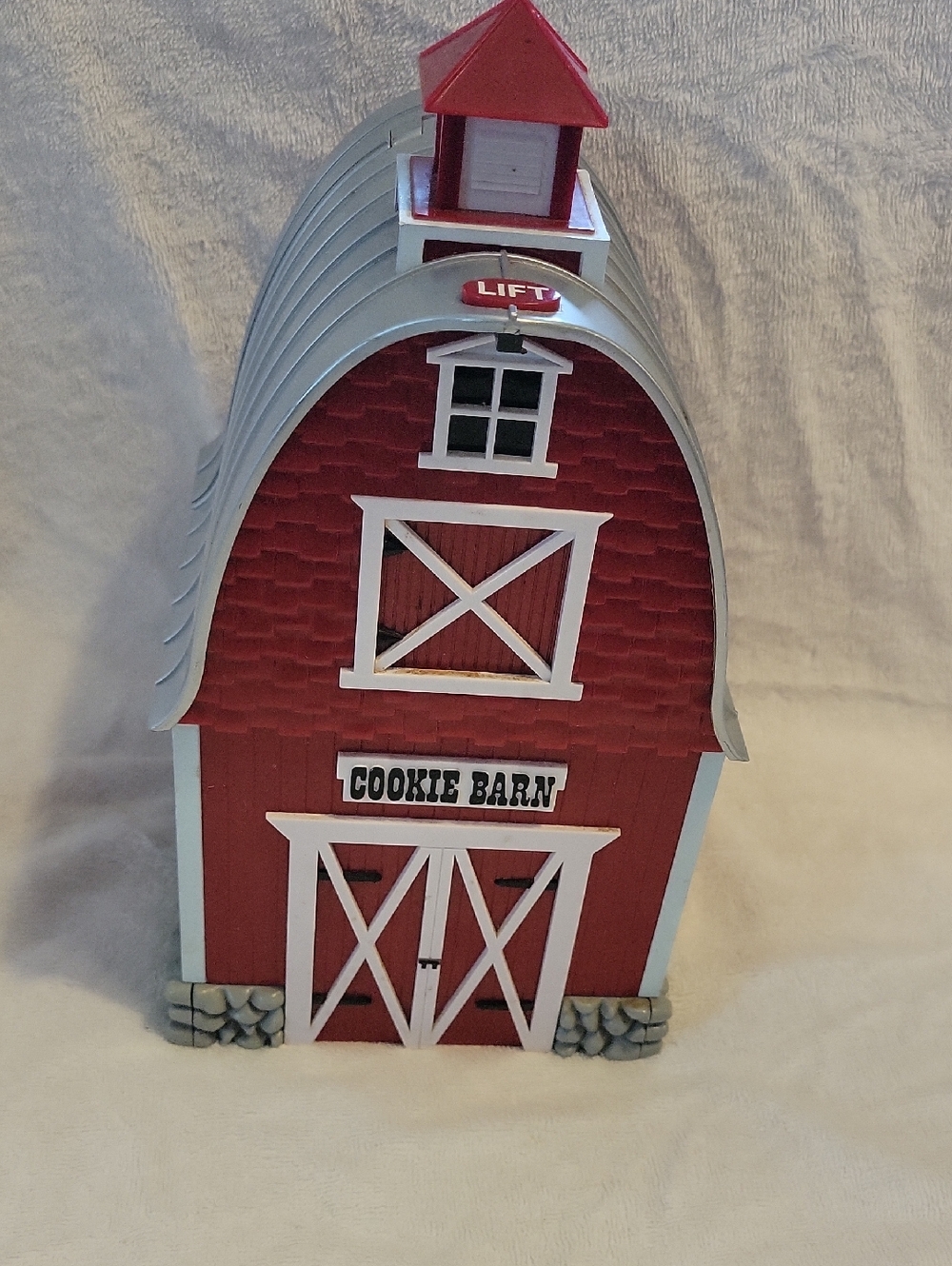 Green Acres Cookie Red Barn Cookie Jar